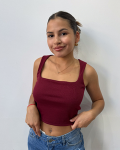 MUSCULOSA ESCOTE CUADRADO (011384) - tienda online