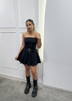 VESTIDO STRAPLE+CINTO (011458) en internet