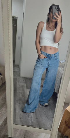 Jean Wide Leg Maxi - Lokita Mia
