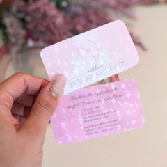 Cartão de Visita - Holográfico - loja online