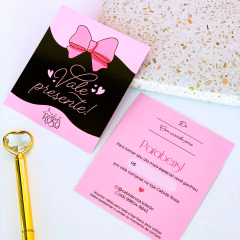 Cartão Presente - 9x10cm