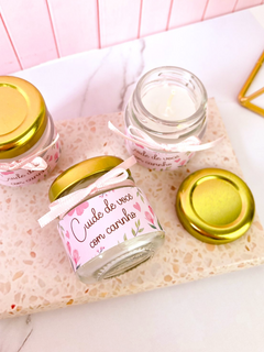 5 Unid Vela Aromática no Vidrinho - Cuide de Você