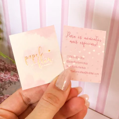 Mini Cartão - Fosco e Verniz Localizado - comprar online