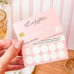 Cartão Fidelidade - Fosco e Verniz Localizado - Mimare Design & Papelaria Personalizada.