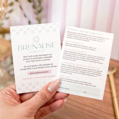 Panfleto Garantia - 10x7 cm - comprar online