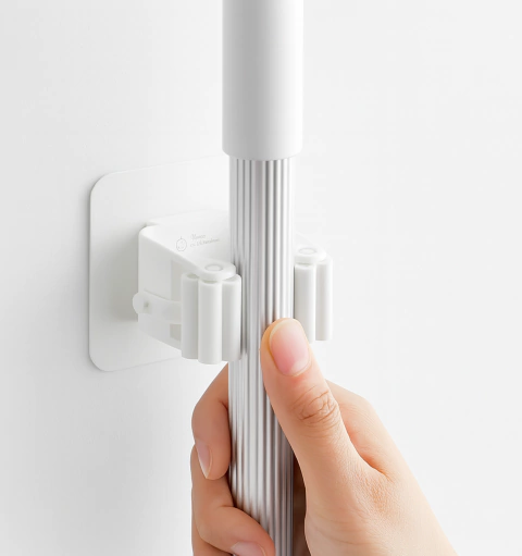 Soporte adhesivo | Escoba x 2