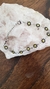 Pulsera margarita color negro y amarillo
