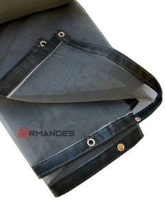LONA TELA PROTEÇÃO DE CAMINHÃO CAÇAMBA APARA - MEDIDA 6x4 - comprar online
