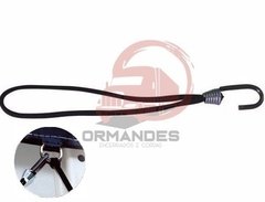 ELÁSTICO EXTENSOR FIXA LONA – COM GANCHO - 40 CM ( PRETO)