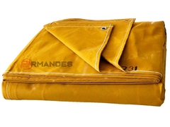 LONA ENCERADO PARA CAMINHÃO - 100% ALGODÃO - FIO Nº 08 - IMPERMEÁVEL - C/ HIDROREPELÊNCIA - MED. 13.50X5.50 - comprar online