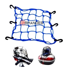 Rede Elástica Aranha P/ Moto Capacete 35cm X 35cm - comprar online