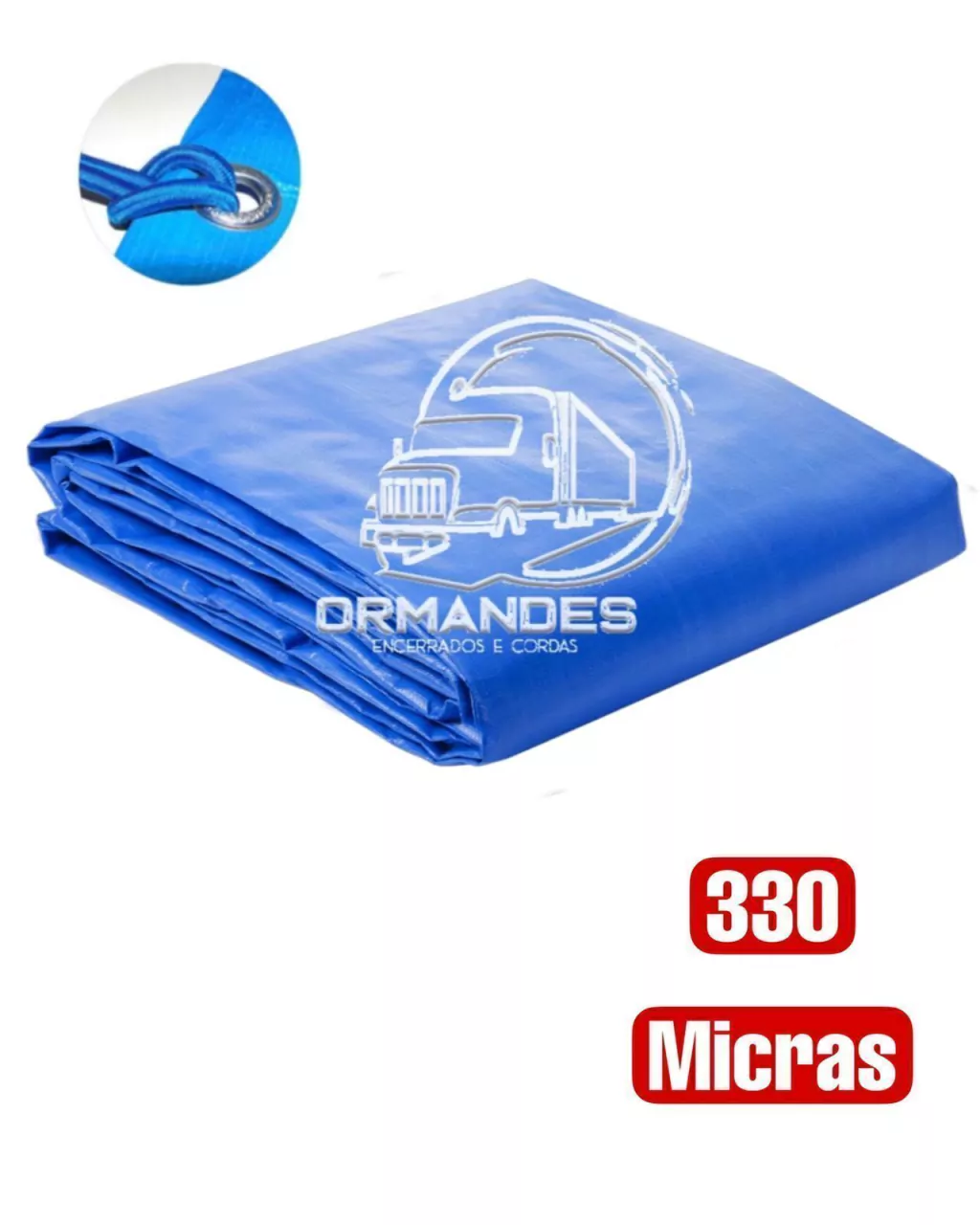 Lona Leve Multiuso Impermeável Para Cobertura 330 Micras Medida 2.50X2