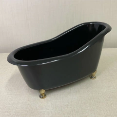 Mini banheira preta
