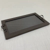 Bandeja Karine Marrom bronze 27x16