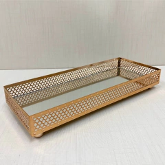 Bandeja trevo Red gold 30x12