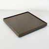 Bandeja marrom bronze 20x20
