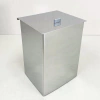Lixeira retangular inox
