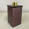 Difusor de ambiente marrom perolado com dourado
