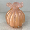 Murano com pó de ouro 24k Rose P