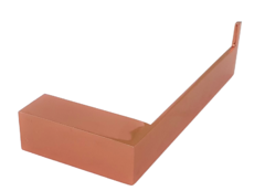 Papeleira de Parede Red Gold Metric