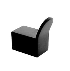 Cabide Preto Fosco Metric