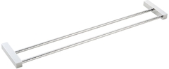 Toalheiro 60cm Duplo Cromado Spot