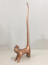Gato G Red gold com cristal