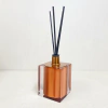 Porta difusor em resina cristal red gold com red gold