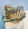 cuba de murano com pó de ouro 24K Dubai - Onix 50cm x 32cm x 21cm