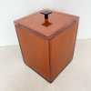 Lixeira Cristal Red Gold com Preto Fosco