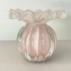Vaso de Murano Battlo Rosa M