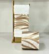 Kit toalha + Capa Dourado