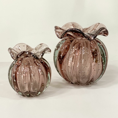 Conjunto Murano púrpura trouxinha/ fru-fru