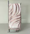 Toalha renda luxo rose
