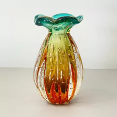 Murano trouxinha slim degradê âmbar/verde