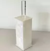Porta escova sanitária branco perola