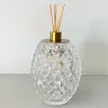 Difusor de cristal Murano com dourado