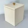 lixeira em resina fendi com Gold