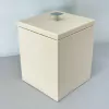 Lixeira em resina fendi com Cromado
