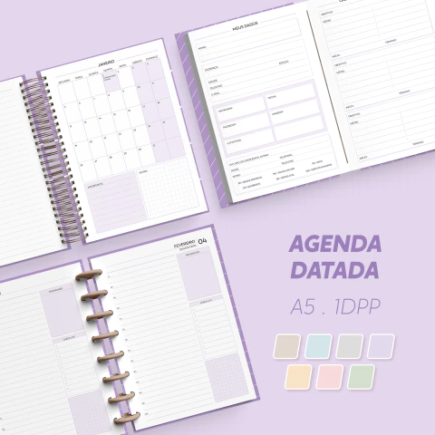 Agenda 2026 - Coleção Cores - comprar online