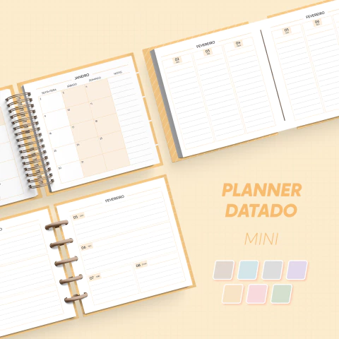 Mini Planner Cores 2026 - comprar online