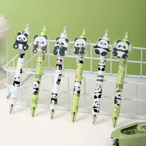 Caneta Fofa Retrátil Panda - comprar online