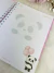 Caderno Panda - Cravo e Canela Papelaria Criativa