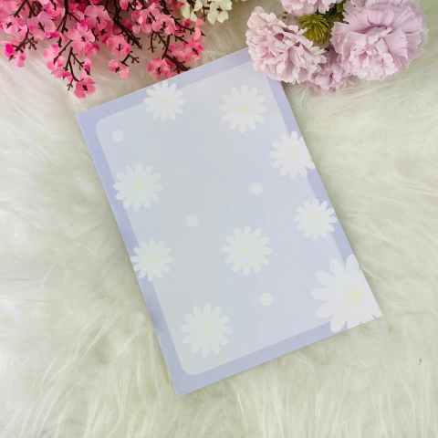 Bloco Floral lilás - comprar online