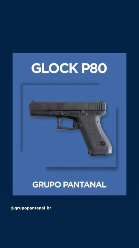 PISTOLA GLOCK P80 OXIDADO CAL.9MM 17T (3900) - comprar online