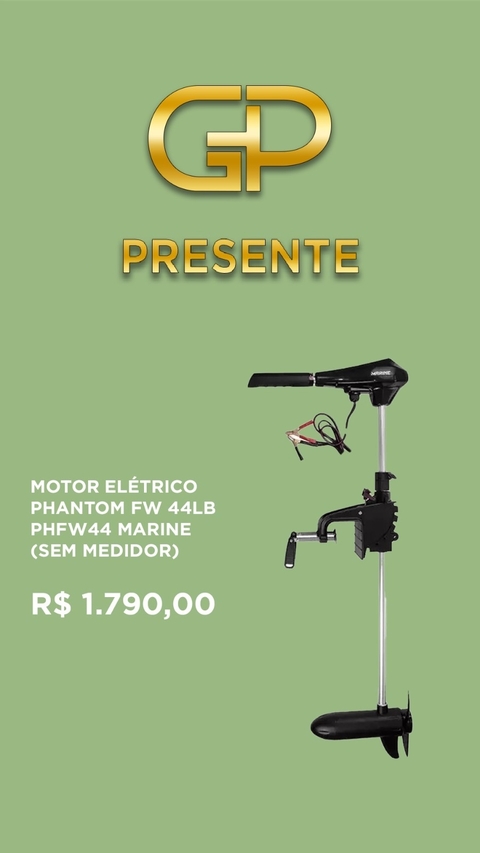 MOTOR ELETRICO PHANTOM FW 44LB PHFW44 2023 MARINE