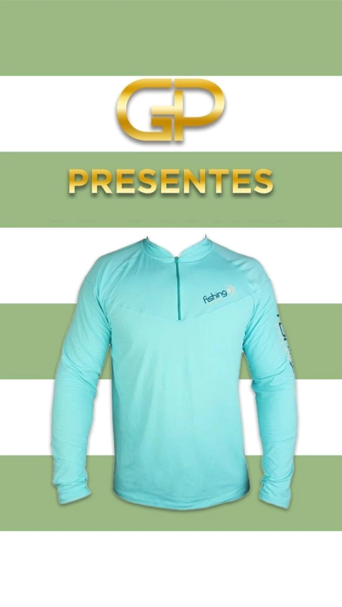 CAMISETA ZIPER FISHING CO (1082) UPF+50