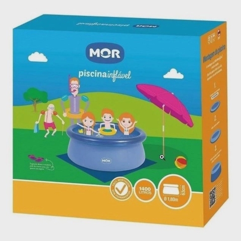 PISCINA MOR SPLASH FUN 1.400 LT