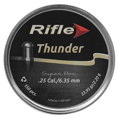 CHUMBINHO RIFLE THUNDER SUPER BOX 6.35MM 150UN - comprar online