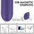 VIBRADOR S-HANDE ESTIMULADOR DE CLITORIS ROXO - Tentação — Moda & Prazer